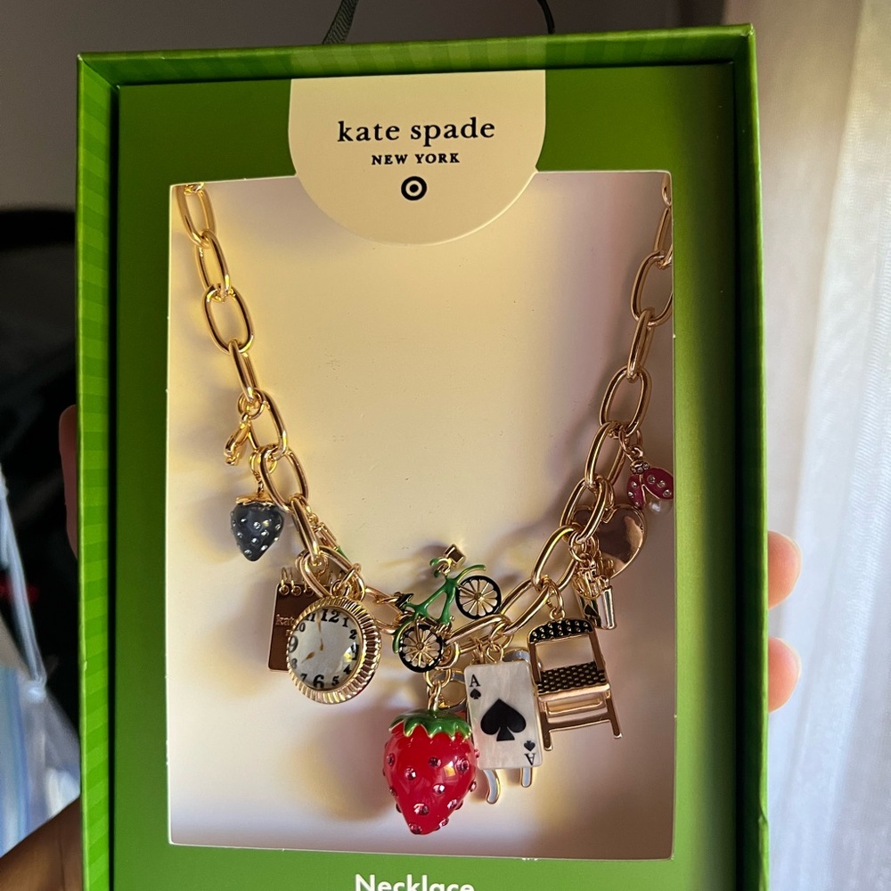 Kate Spade x Target Charm Necklace